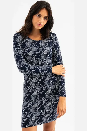 Gémo Chemise de nuit à manches longues femme