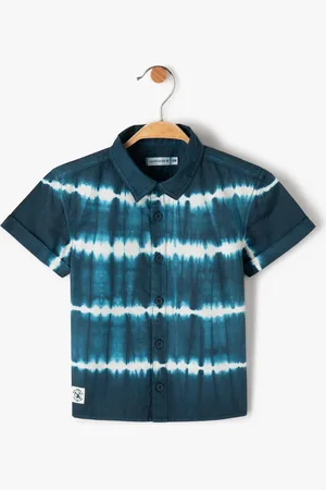 LuluCastagnette Chemise bébé garçon à manches courtes tie-and-dye -