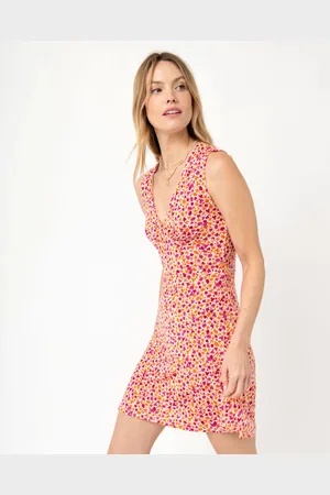 Gémo Robe courte sans manches à motifs fleuris femme