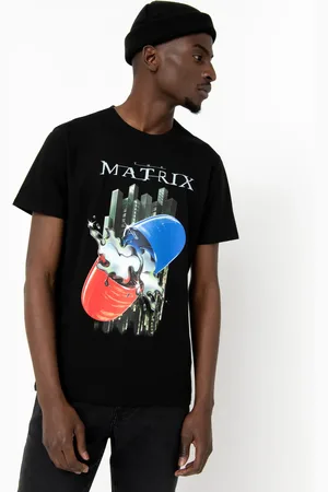 Matrix Tee-shirt à manches courtes à motif homme - Warner Bros