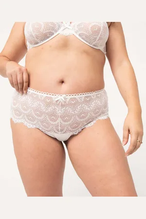 Gémo String femme grande taille en dentelle taille haute