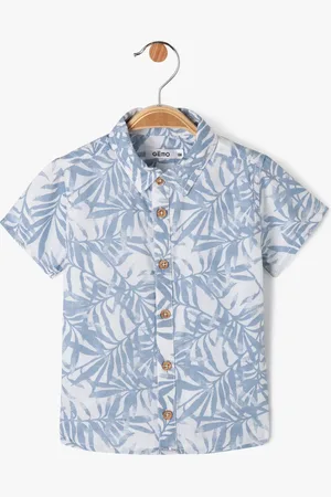 Gémo Chemise à manches courtes motif feuillage bébé garçon