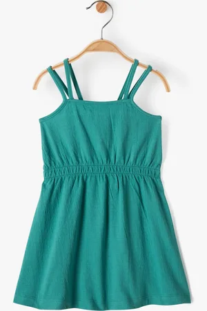 Gémo Robe bébé fille à fines bretelles en coton stretch