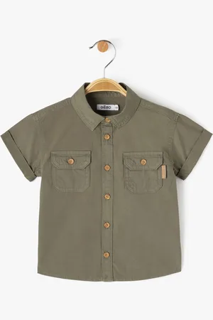 Gémo Chemise manches courtes en coton bébé garçon