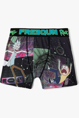 Freegun Boxer en microfibre motif Rick & Morty garçon -