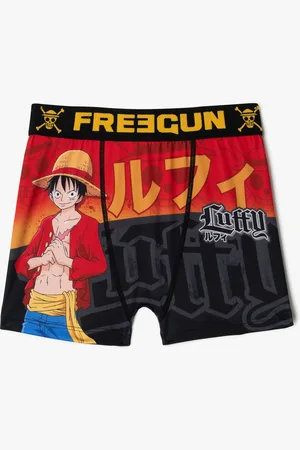 Freegun Boxer en microfibre motif One Piece garçon -