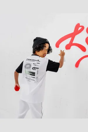 Gémo Tee-shirt de sport à manches courtes contrastantes garçon