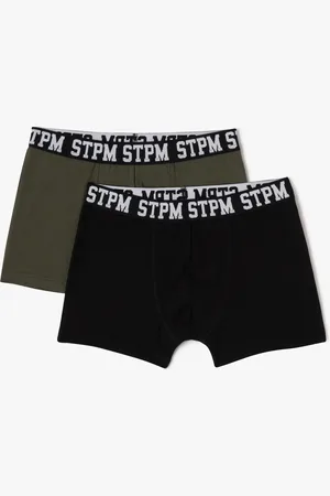 Gémo Boxer en coton stretch garçon (lot de 2)