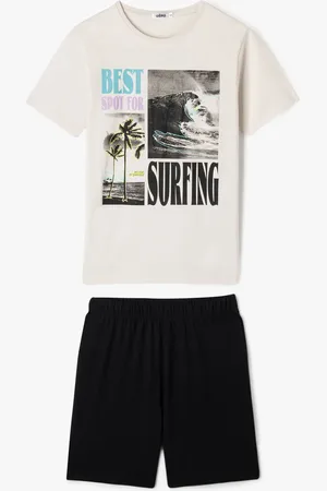 Gémo Pyjashort imprimé surf garçon