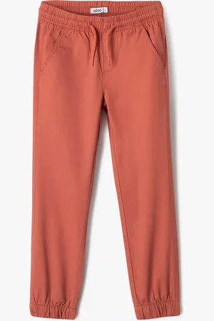 Gémo Pantalon jogger en twill de coton taille élastique garçon