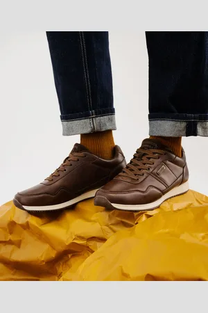 Carrera Baskets de ville à lacets aspect cuir homme -