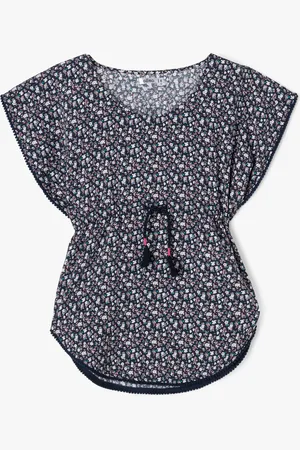 Gémo Robe de plage fleurie fille