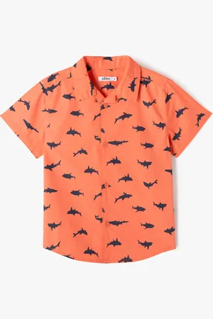 Gémo Chemise manches courtes motif requins garçon