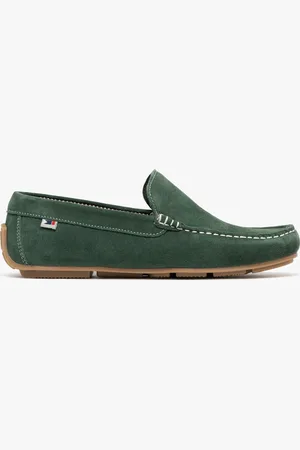 Taneo Mocassin dessus cuir velours semelle souple homme - Tanéo