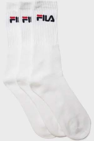 Fila Chaussettes de sport tige haute homme (lot de 3) -