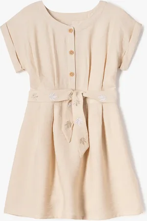 Gémo Robe fluide à manches courtes fille