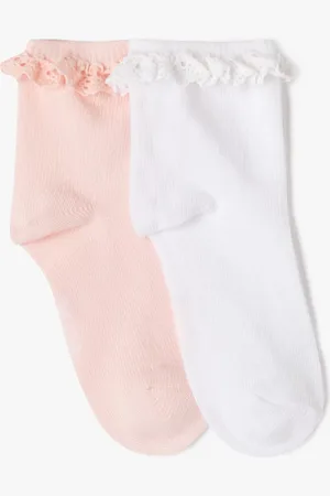 Gémo Chaussettes bébé fille à volants (lot de 2)