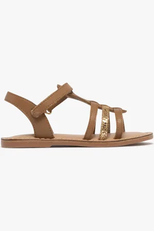 Taneo Sandales en cuir multibrides fille