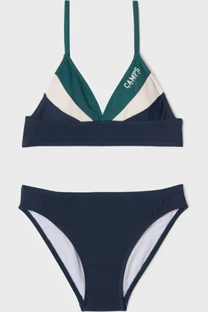 Camps Maillot de bain 2 pièces tricolore fille - United