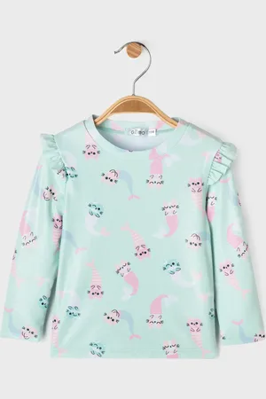 Gémo Tee-shirt de plage à manches longues bébé fille
