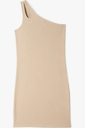 Gémo Robe moulante avec une seule bretelle ouverture goutte fille