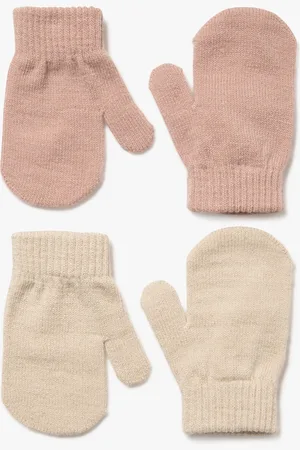 Gémo Moufles unies bébé fille (lot de 2)