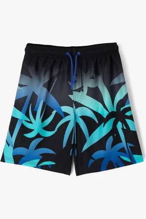 Gémo Short de bain à imprimé palmiers garçon