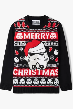 Gémo Pull de Noël en jacquard garçon - Stormtrooper