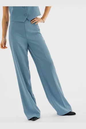 Gémo Pantalon de tailleur fluide avec pli marqué femme