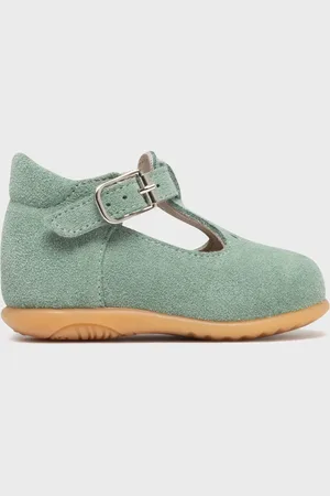 NA! Chaussures babies en cuir suédé bébé -