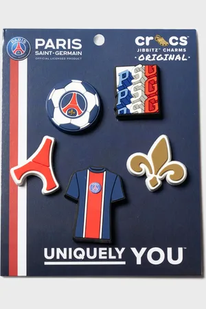 Crocs Clips Jibbitz (lot de 5) - X Paris Saint Germain