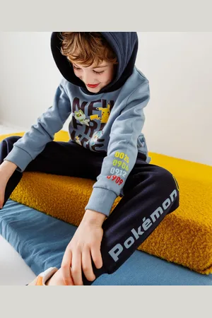 Pokemon Pantalon de jogging bicolore garçon -