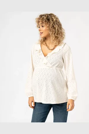 Gémo Blouse de grossesse en maille texturée et ajourée