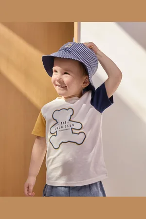 Gémo Tee-shirt à manches courtes contrastantes bébé garçon - LuluCastagnette