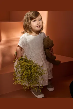 LuluCastagnette Robe de cérémonie à volants bébé fille -