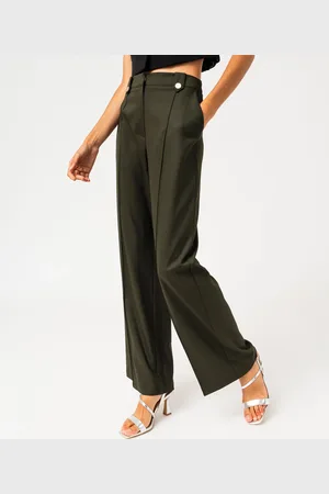 Gémo Pantalon ample avec pattes fantaisie à la ceinture femme