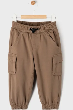 Gémo Pantalon de jogging cargo en maille coloris unique bébé garçon