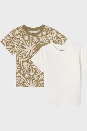 Gémo Tee-shirt à manches courtes imprimés bébé garçon (lot de 2)