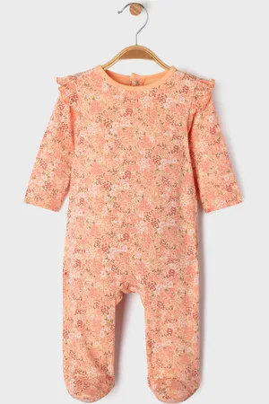 Gémo Pyjama dors-bien à motifs fleuris et volants bébé fille