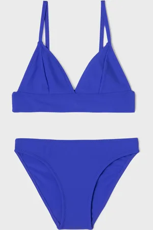 Gémo Maillot de bain 2 pièces en maille côtelée unie fille