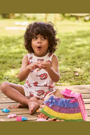 Gémo Combishort avec motifs crustacés bébé garçon