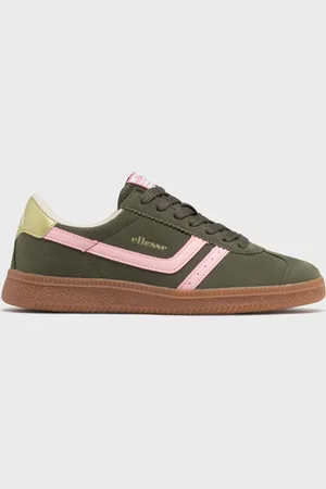 Ellesse Baskets à lacets avec empiècements scintillants femme -