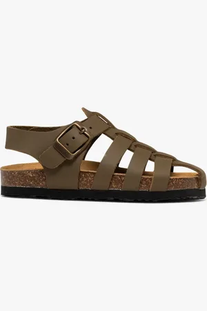Gémo Sandales en cuir à bout fermé garçon