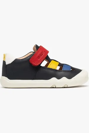 Geox Chaussures imprimées respirantes à scratch bébé garçon -