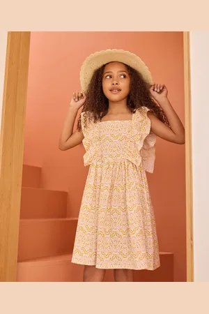 Gémo Robe à motifs fleuris avec volants fille - LuluCastagnette