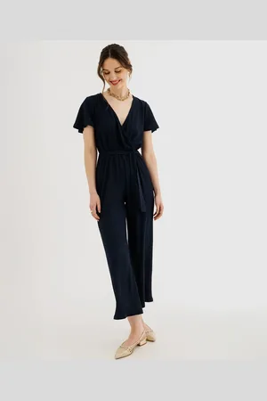 Gémo Combinaison pantalon avec haut cache-coeur femme