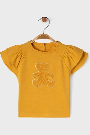 Gémo Tee-shirt manches courtes à volants bébé fille - LuluCastagnette