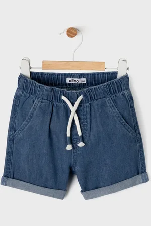 Gémo Bermuda en jean avec taille ajustable bébé garçon