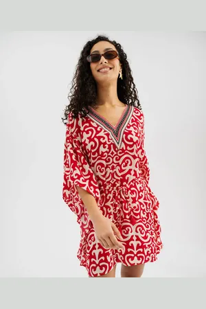 Gémo Robe de plage à imprimé ethnique femme