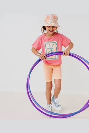 Gémo Legging court uni taille élastique fille
